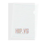 広瀬情報企画のHIPVG with Tag line Clear File Folder