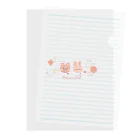 milkymokobebeのベーべクマとベーべウサギ Clear File Folder