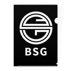 【Bigstar Games】ビッグスターゲームズのBSGグッズ クリアファイル