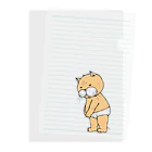 yamamotoeriのねこのもんす　言いたいもんす Clear File Folder