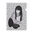 らもちーカンパニーの地雷女子ちゃん Clear File Folder