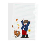 みーすけの愛犬と公園デート Clear File Folder