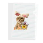 sumire-britishのうさねこ Clear File Folder