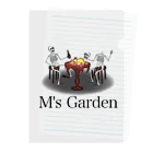 M's Gardenのスカルコレクション〜宴〜 クリアファイル