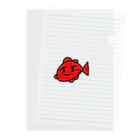 GAHAKUの画伯の金魚ちゃん Clear File Folder