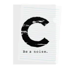 noisie_jpの【C】イニシャル × Be a noise. クリアファイル