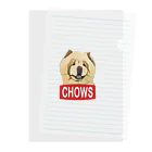 【CHOWS】チャウスの【CHOWS】チャウス Clear File Folder