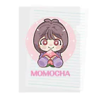 ももちゃ.*･ﾟのももちゃんグッズ Clear File Folder