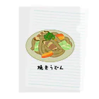 脂身通信Ｚの焼うどん♪2101 Clear File Folder