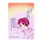 美桜のKawaii万葉集！ SUZURI店の美桜のKawaii万葉集！2578【熱り】 Clear File Folder