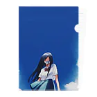 米崎 慶の青と夏の日 Clear File Folder