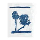 tocolierのCyanotype "artichoke"  クリアファイル