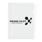 TRADECOM JAPANのDrone Pilot WIDE Clear File Folder