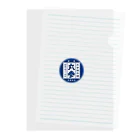 まるさんこの屋号グッズ Clear File Folder