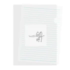 ヤギーズランドのI LOVE GOAT Clear File Folder