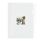 teamSOUのMiyoshi Lovers -Yokai Sake Festival 01- Clear File Folder