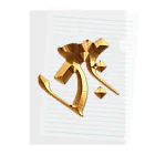 スタジオ ハリバットのタラーク（虚空蔵菩薩）Gold Clear File Folder