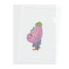 のだぎり　のお店のなすびくん Clear File Folder