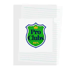 こっこの店のPro Clubs グッズ Clear File Folder