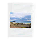 あべこのお店 の北海道の海 Clear File Folder