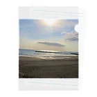 あべこのお店 の北海道の朝 Clear File Folder