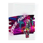 Vibrant Novaのsyber punk girl Clear File Folder