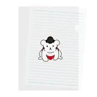 ファンシーファミリーファンタジーのSUMO BEAR UP （すもう熊） Clear File Folder