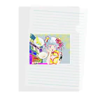 nekoshima-nekotaの餃子食べたいガール Clear File Folder