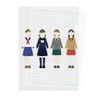 Katie（カチエ）のSchool Girls Clear File Folder