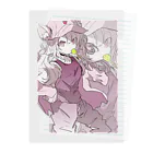 blossomのケモミミツインテ少女 Clear File Folder