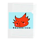 みつまめこshopのDragon×dog Clear File Folder