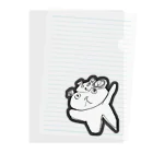 あなたのパンダのパンダのお面をつけたパンダ Clear File Folder