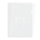 なのPA Clear File Folder