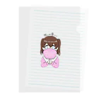 こくうの推しが尊いちゃん(桃色) Clear File Folder