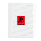 Bordercollie StreetのDDTObk-red Clear File Folder