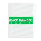 65narrowのBLACK THUNDER Clear File Folder