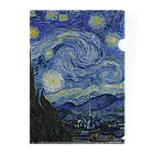 世界美術商店の星月夜 / The Starry Night Clear File Folder