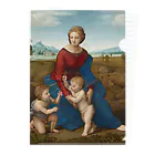 世界美術商店の牧場の聖母 / Madonna del Prato Clear File Folder