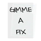 yuuuujのシド・ヴィシャス　GIMME A FIX クリアファイル