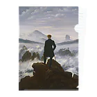 世界美術商店の雲海の上の旅人 / Wanderer above the Sea of Fog Clear File Folder