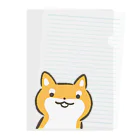 天の川の柴犬　2 Clear File Folder