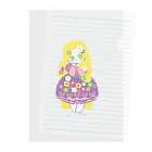 🎀りぼんぱ～ら～🎀のお花ラプンツェル Clear File Folder