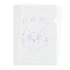 ゆるデザイン shopのゆるにゃんこ Clear File Folder