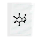 科学雑貨Scientiaのカフェイン クリアファイル
