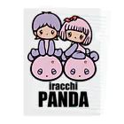 イラッチぱんだショップ-iracchi PANDA Shopのイラッチぱんだ Clear File Folder