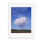 うつりぎな空の沖縄の空1 Clear File Folder