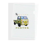 matatabi_koboのPORTER（グリーン） Clear File Folder