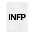 知らんけどストアの知らんけどアイテム_INFP 仲介者 Clear File Folder