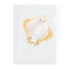 ねこ田ねこ子のヒラタエイ Clear File Folder