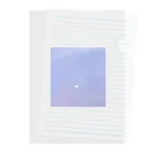 WhitePinkのSky and Moon Clear File Folder